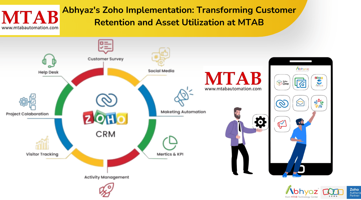 Abhyaz's Zoho Implementation: Transforming Customer Retention and Asset Utilization at MTAB